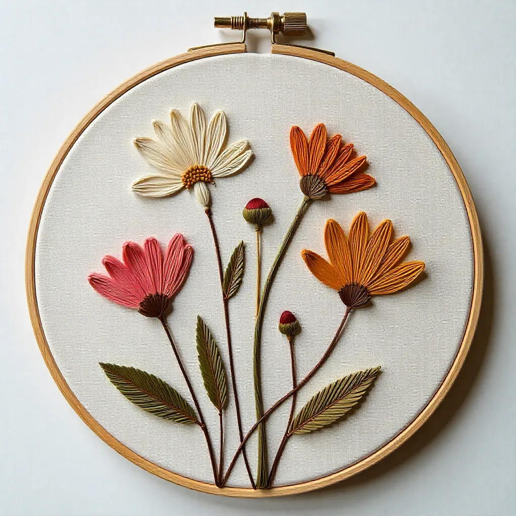 Embroidery thread materials collection